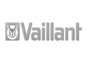 Logo Vaillant, marque installée par YR Sanitaire & Chauffage à Tournai