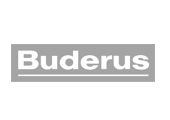 Logo Buderus, marque installée par YR Sanitaire & Chauffage à Tournai
